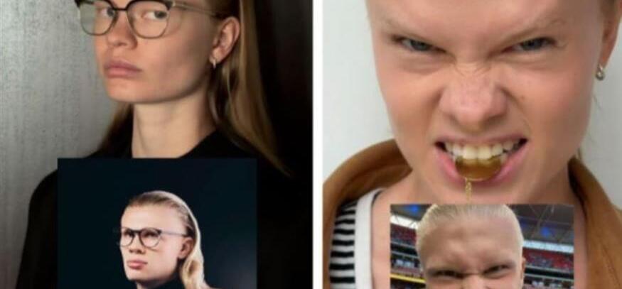 Viral μοντέλο από τη Μόσχα που είναι η «σωσίας» του Χάαλαντ