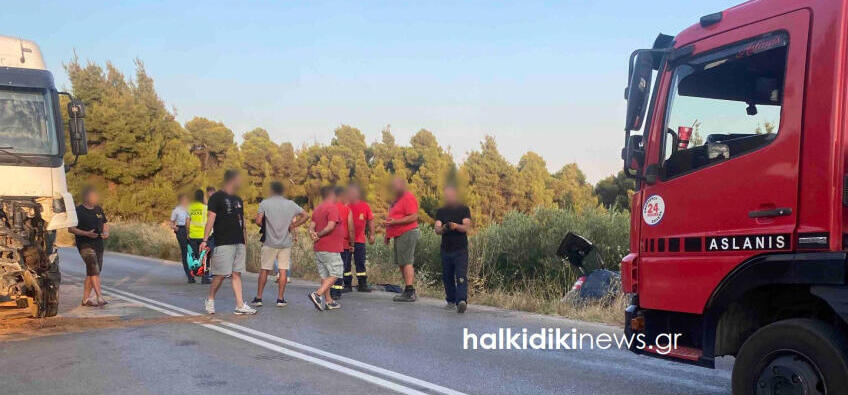 Χαλκιδική: Νεκρή μητέρα και βρέφος σε τροχαίο δυστύχημα