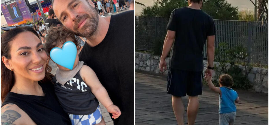 Ευρυδίκη Βαλαβάνη – Γρηγόρης Μόργκαν: Ο γιος τους έκανε τα πρώτα του βήματα