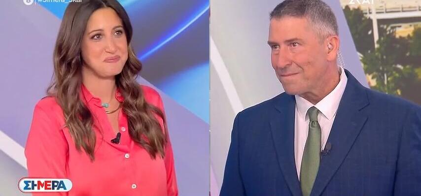 Mάρω Καρούση: Η συγκίνηση on air αποχαιρετώντας τον Άκη Παυλόπουλο