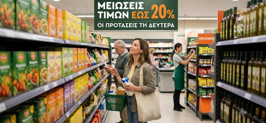 Σούπερ μάρκετ: Τη Δευτέρα οι προτάσεις για μειώσεις τιμών έως 20%