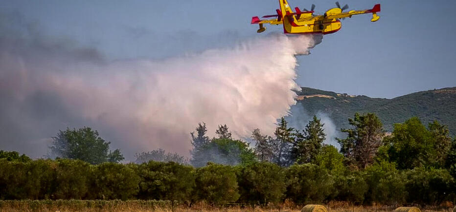 Φωτιά τώρα στη Μεσσηνία - Επιχειρούν πέντε αεροσκάφη