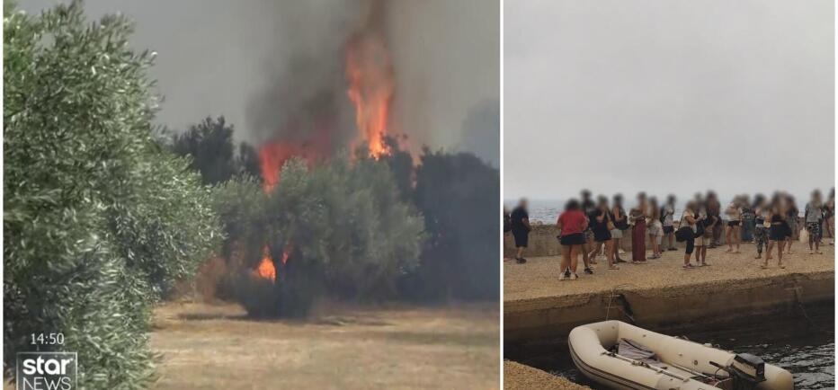 Φωτιά Βοιωτία: Δύο μέτωπα σε Ξηρονομή & Καλαμάκι- 112 για Πόρτο Γερμενό