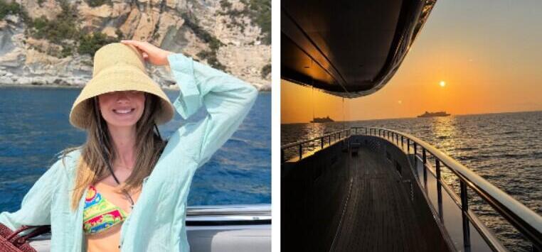 Αμαλία Κωστοπούλου: Summer chic πάνω σε σκάφος – Η εμφάνιση που ξεχώρισε