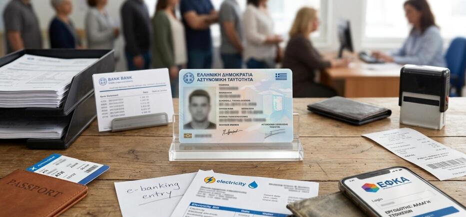 Νέες ταυτότητες: Πού πρέπει να αλλάξετε τα στοιχεία σας