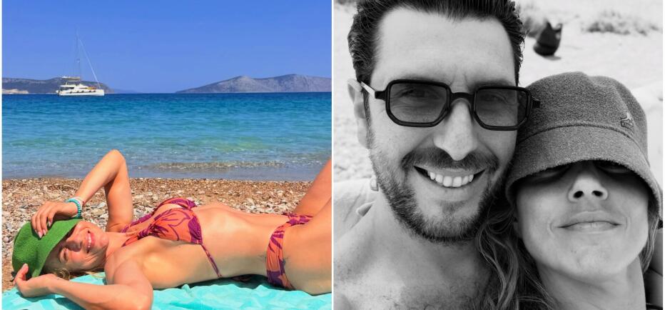 Ντορέττα Παπαδημητρίου: Μια μέρα στη θάλασσα με τον Γιώργο Γεροντιδάκη