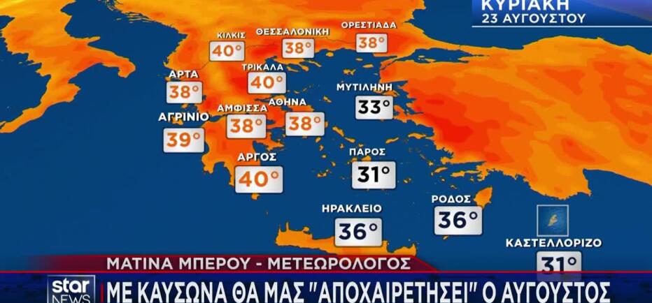 Καιρός: Θερμή «εισβολή» προ των πυλών - Πού θα σημειωθούν 40αρια