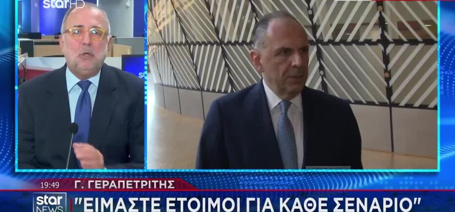 Γιώργος Γεραπετρίτης: «Είμαστε έτοιμοι για κάθε σενάριο»