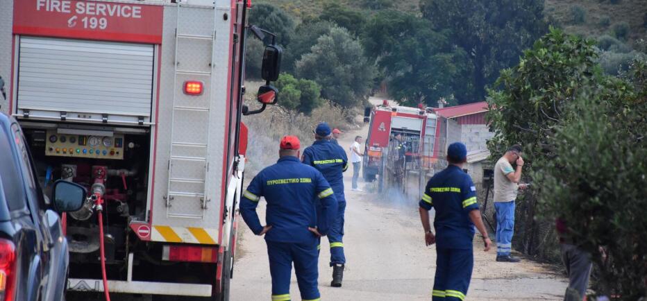 Φωτιά στη Στεφάνη Βοιωτίας