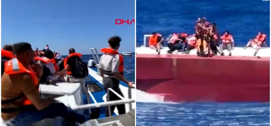 Ναυάγιο στην Κερύνεια: «Η πλώρη εξερράγη, άρχισε να μπαίνει νερό»