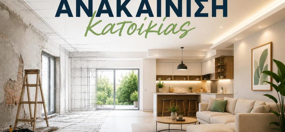 «Ανακαίνιση Κατοικίας» με επιδότηση έως 36.000 ευρώ - Τι αλλάζει