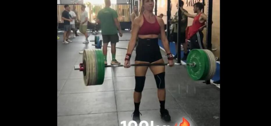 Η Κατερίνα Στικούδη έκανε deadlift με 100 κιλά!