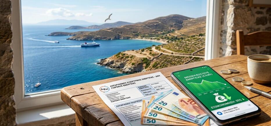 Φθηνότερο ρεύμα: Τα μέτρα που φέρνουν μειώσεις στους λογαριασμούς το 2027