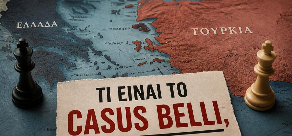 Casus belli: Τι σημαίνει ο όρος & πώς επηρεάζει τις ελληνοτουρκικές σχέσεις