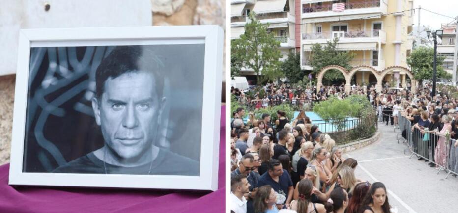 Μαζωνάκης: Πλήθος κόσμου– Τα τραγούδια του ακούγονται απ' τα μεγάφωνα