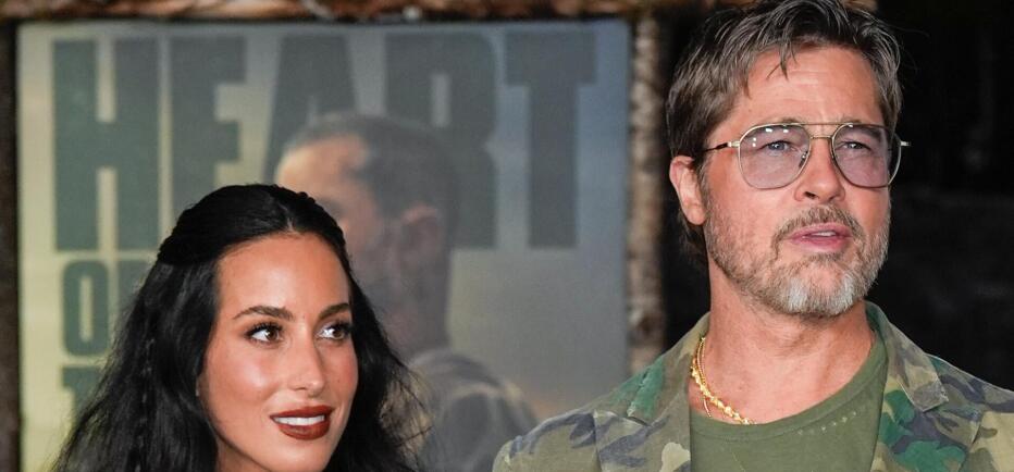 Brad Pitt: Η στρατιωτική εμφάνιση χέρι- χέρι με την Ινές  ντε Ραμόν