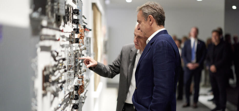 Ο Μητσοτάκης στα γραφεία της Nvidia και της Sequoia Capital στην Καλιφόρνια