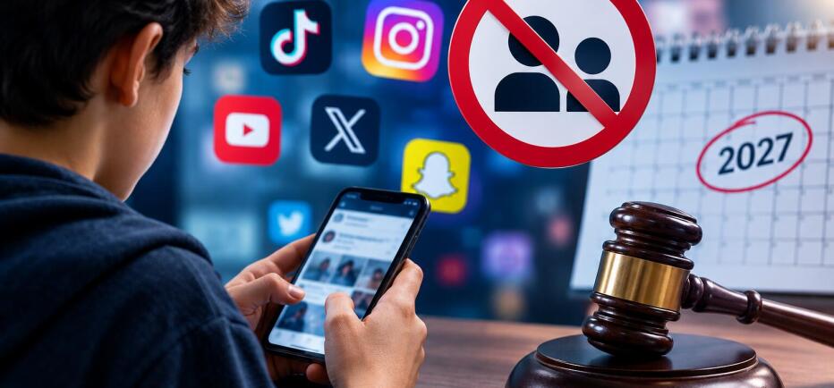 Όριο ηλικίας 15 ετών στα social media: Τι αλλάζει από 1η Ιανουαρίου 2027