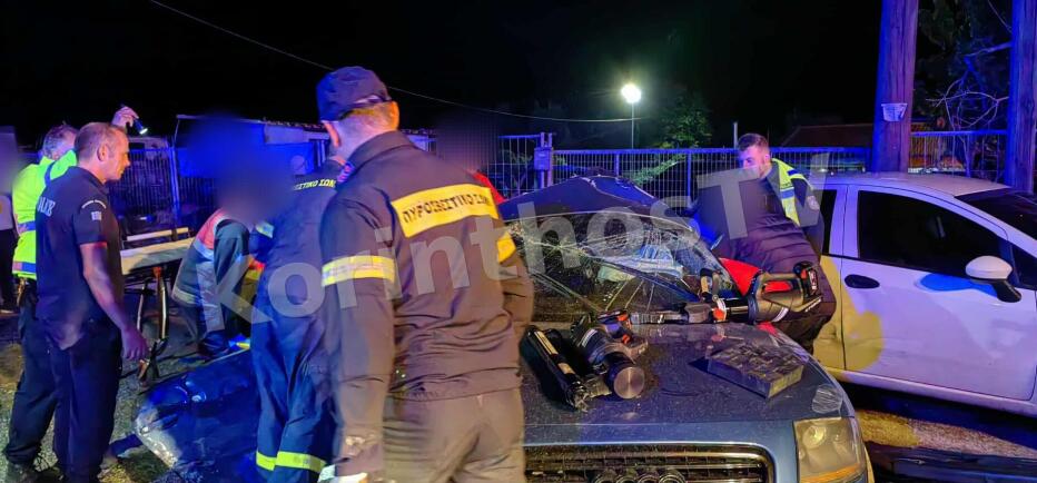 Tραγωδία στην Κόρινθο: Νεκρός 26χρονος σε τροχαίο - 5 τραυματίες