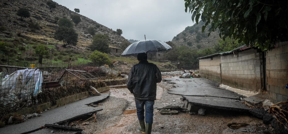 «Σαρωτικό» το πέρασμα της κακοκαιρίας στην Κρήτη -Χωρίς νερό 2.500 κάτοικοι