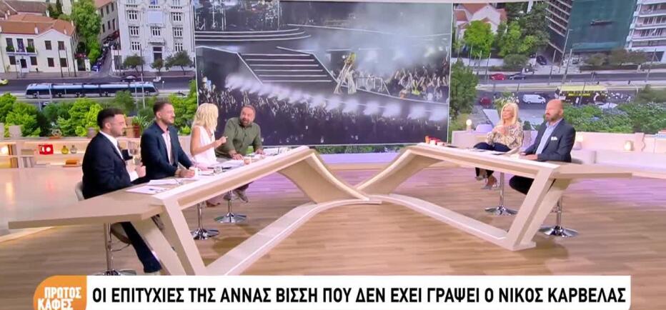 Τα 70 τραγούδια της Άννας Βίσση που δεν έχει γράψει ο Νίκος Καρβέλας