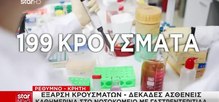 Συναγερμός Στο Ρέθυμνο Για 199 Κρούσματα Γαστρεντερίτιδας