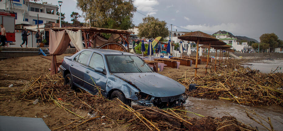 Κακοκαιρία: Σε κατάσταση έκτακτης ανάγκης η Ρόδος - Κλειστά τα σχολεία