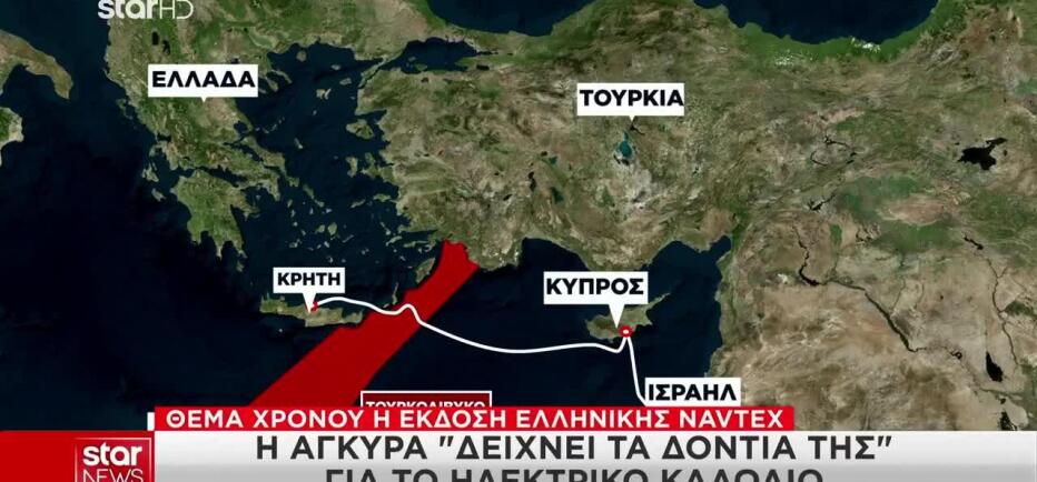 Θέμα χρόνου η έκδοση της ελληνικής NAVTEX για το καλώδιο GSI