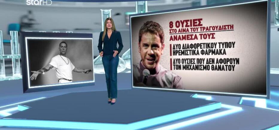 Γιώργος Μαζωνάκης: Tι «δείχνουν» οι 8 ουσίες που βρέθηκαν στο αίμα του