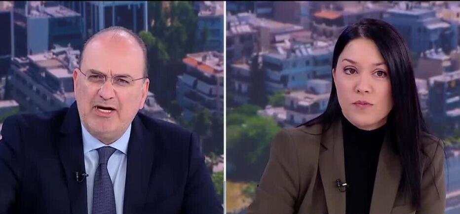 «Βούρκωσε» η Ν. Γιαννακοπούλου μετά από καβγά με τον Μ. Λαζαρίδη!