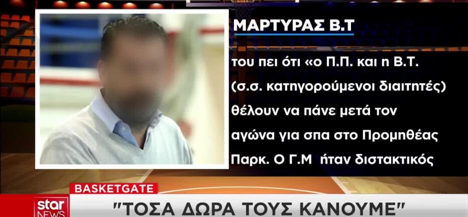 Basketgate:  Οι διάλογοι για τα δώρα, το spa και τους διαιτητές