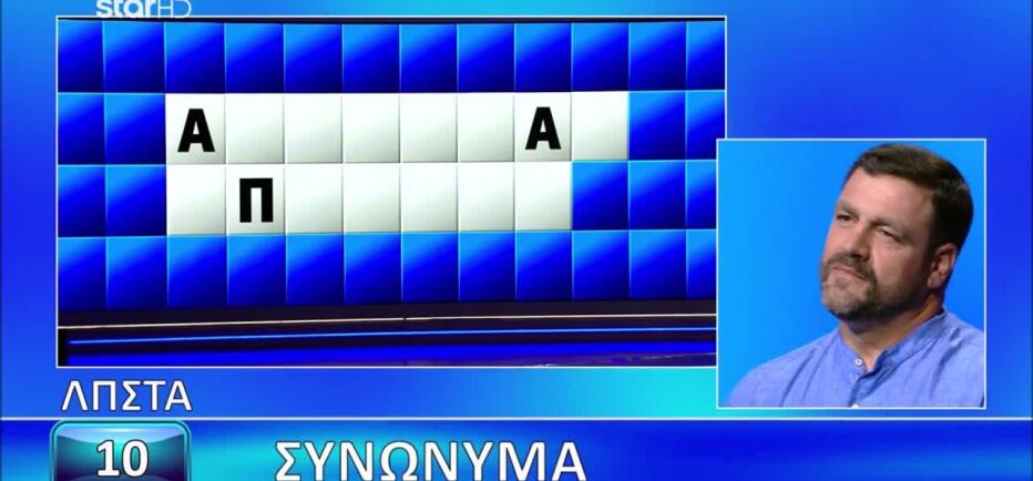 Τροχός της Τύχης: Θα βρεις τα συνώνυμα που δυσκόλεψαν τον Δημήτρη;