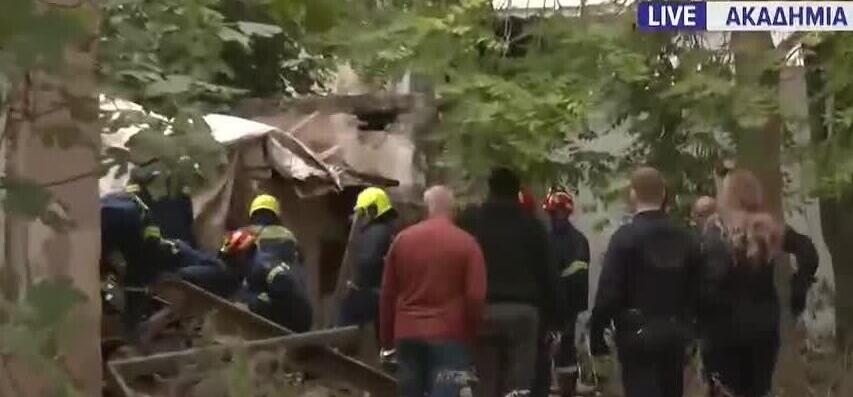Κατέρρευσε στέγη κτιρίου στην Ακαδημία Πλάτωνος