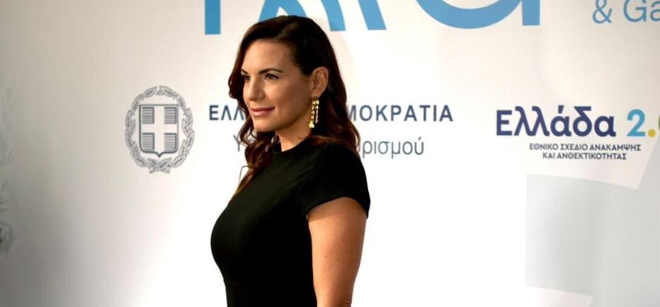 Η υπουργός Τουρισμού Όλγα Κεφαλογιάννη στην παρουσίαση του TAG GREECE